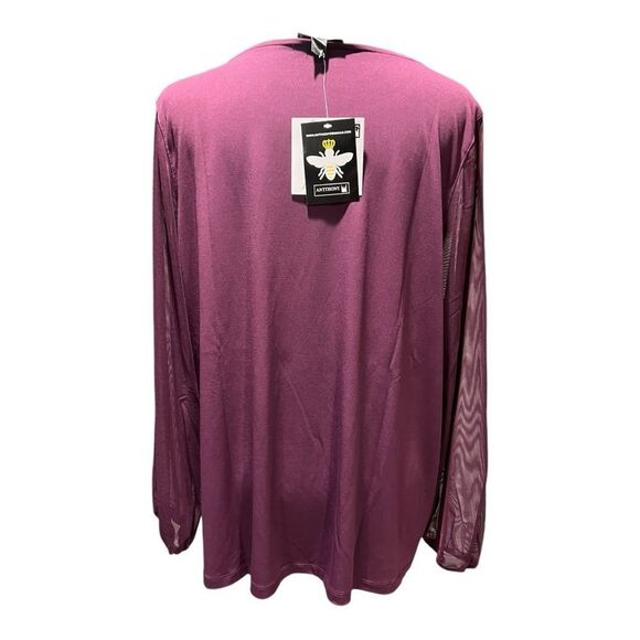 NWT Anthony 2-piece Mesh Knit Pant Set - Size 1X Petite - Picture 6 of 13